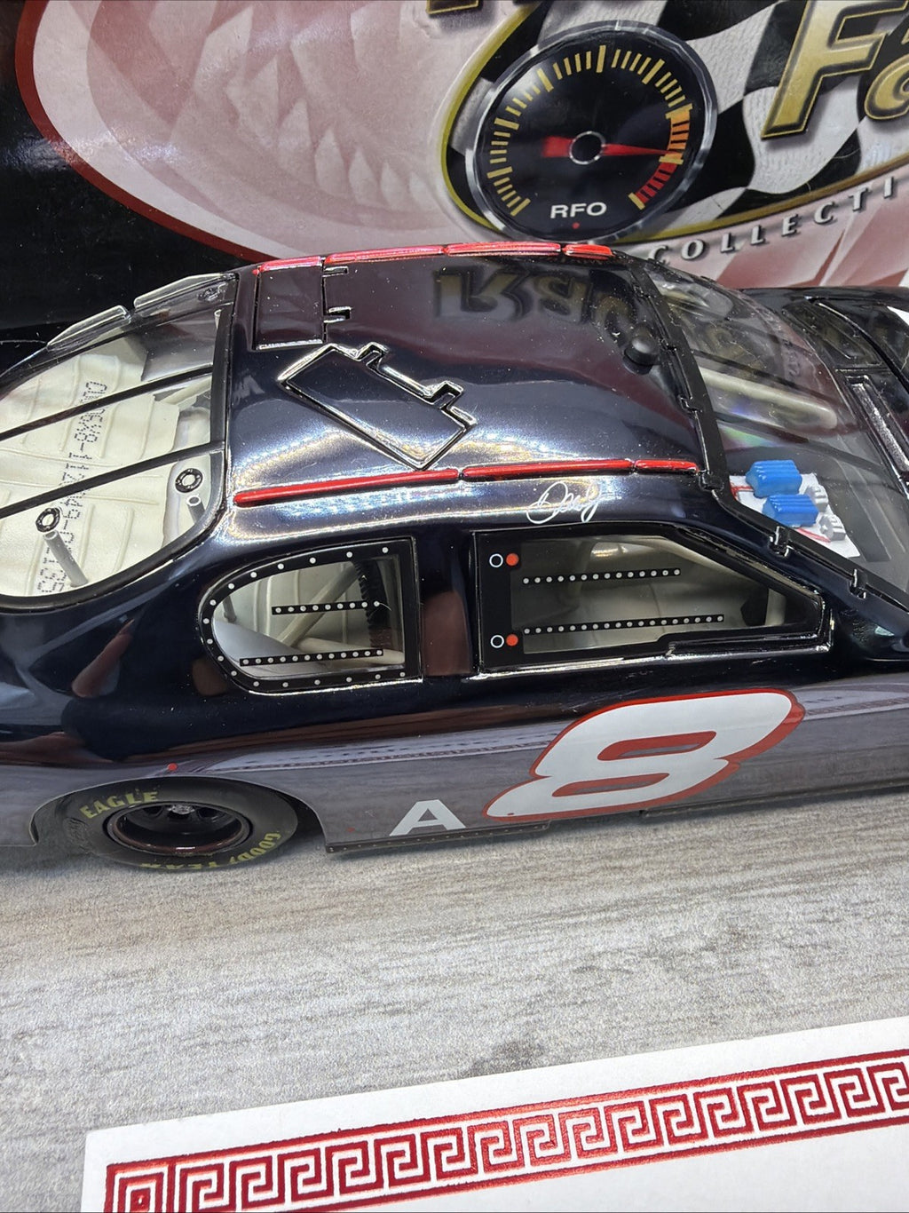 Action Dale Earnhardt Jr Diecast 1:24 Budweiser NASCAR COLOR CHROME BLACK COA9