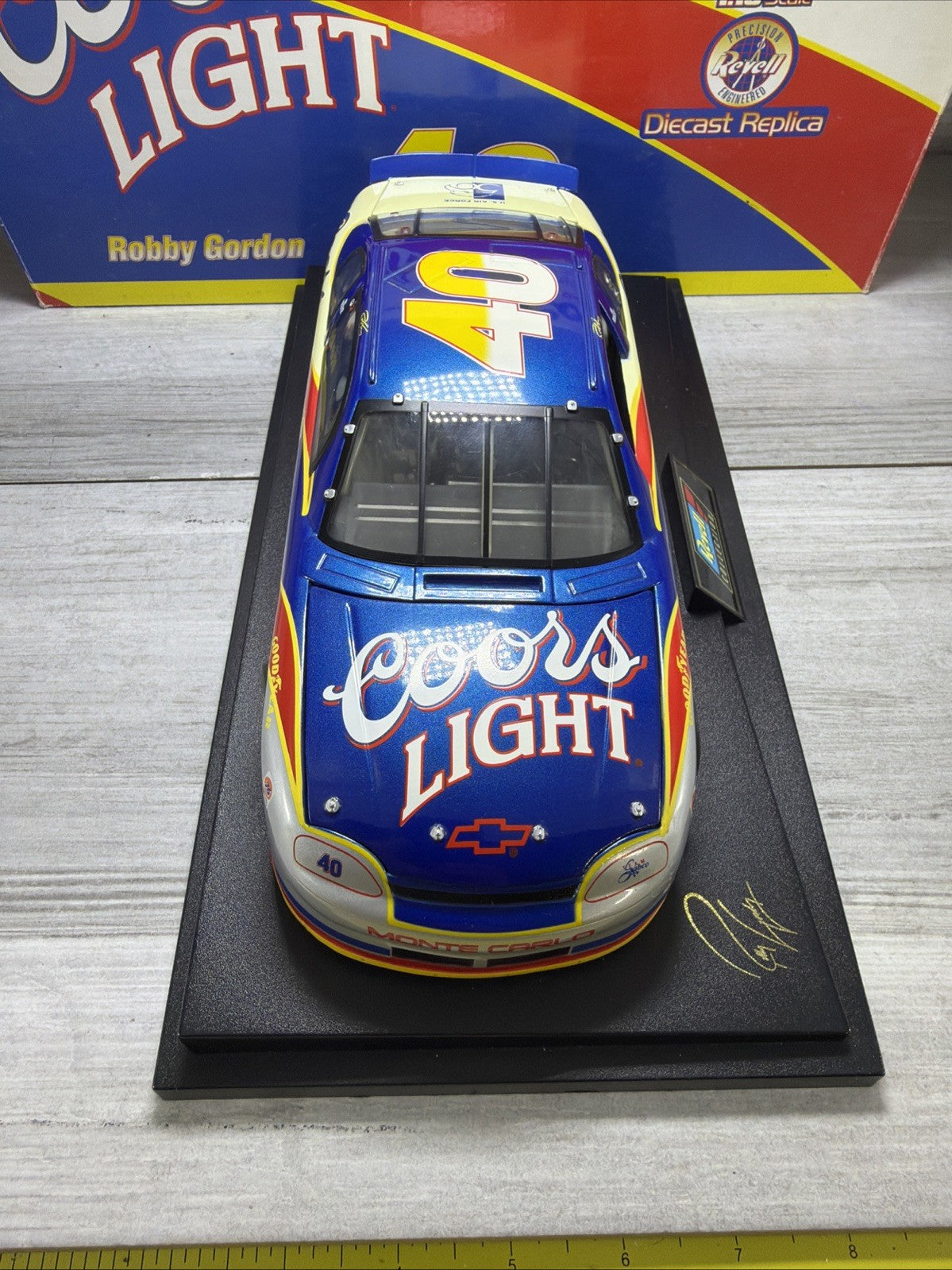Revell 1997 Robby Gordon #40 Coors Light Monte Carlo 1:18 Scale Diecast 1/50048
