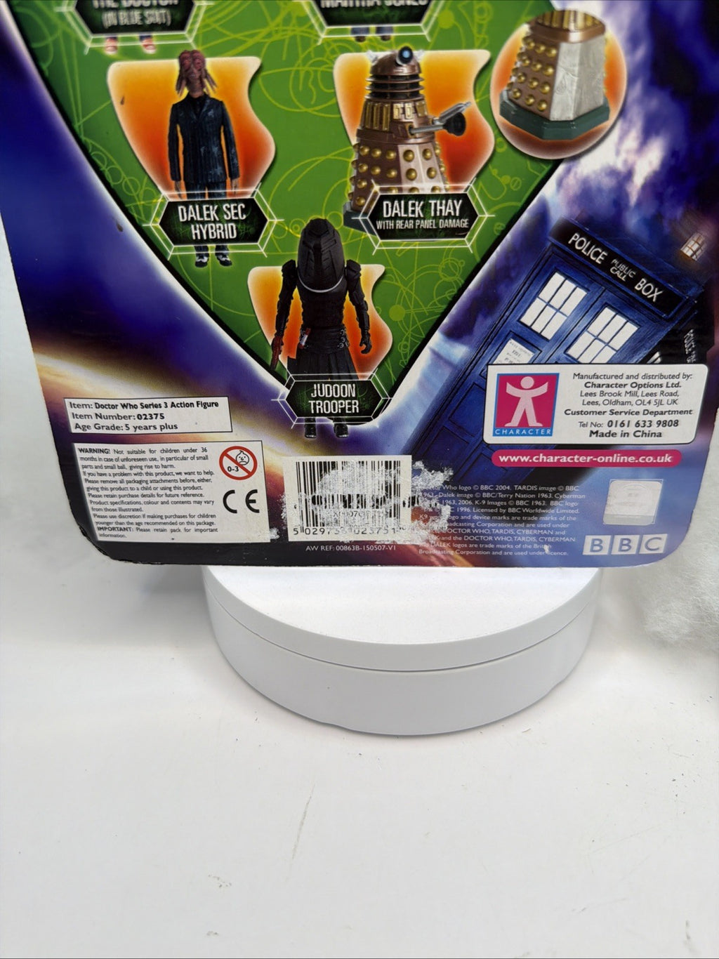 Doctor Who Novice Hame figure Series 3  Poseable Action Figure  SUPER RARE NEW5