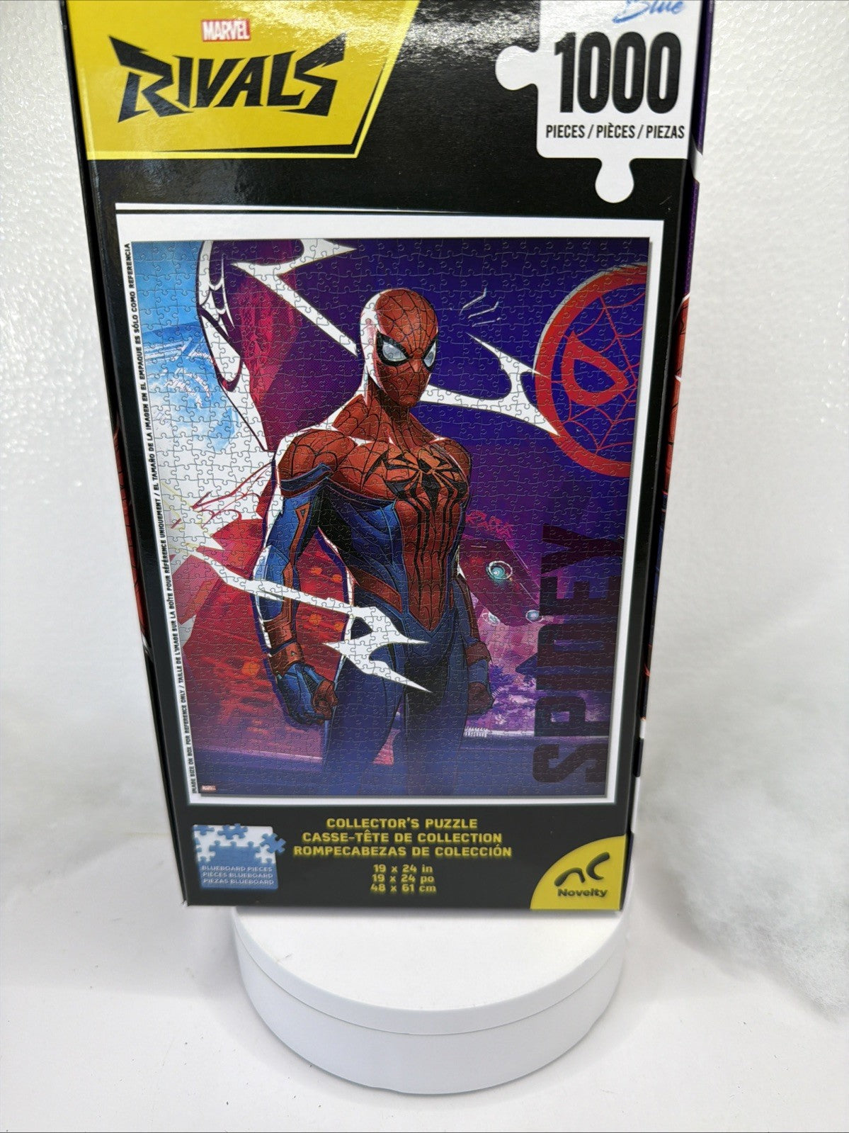 Marvel Rivals Spiderman 1000 Pieces Puzzle New Sealed Bag Collectors 19x24 Inch2