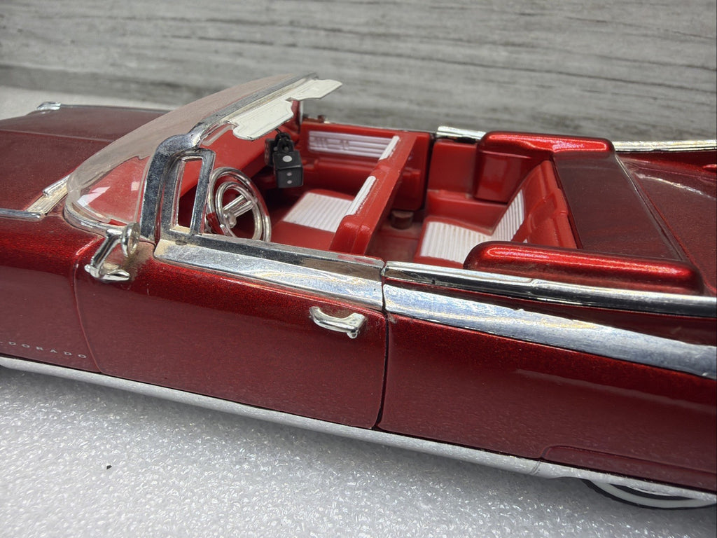 Jada Diecast 1:24 Street Low Metallic Red 1959 Cadillac Eldorado Model Car VGC!2