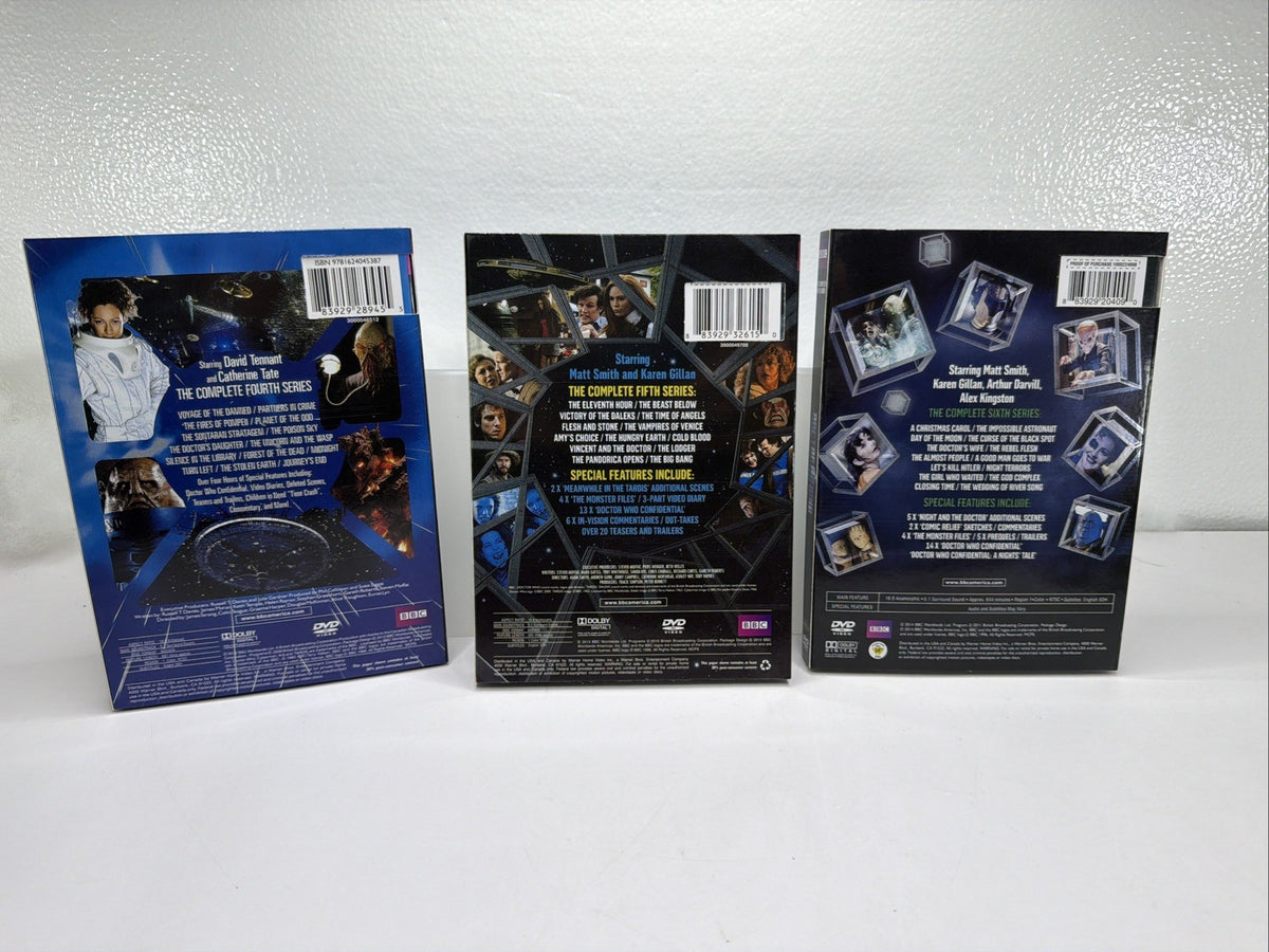 Doctor Who (2010)): The Complete Fourth , Fifth & Sixth Series DVD 18 Discs Set4