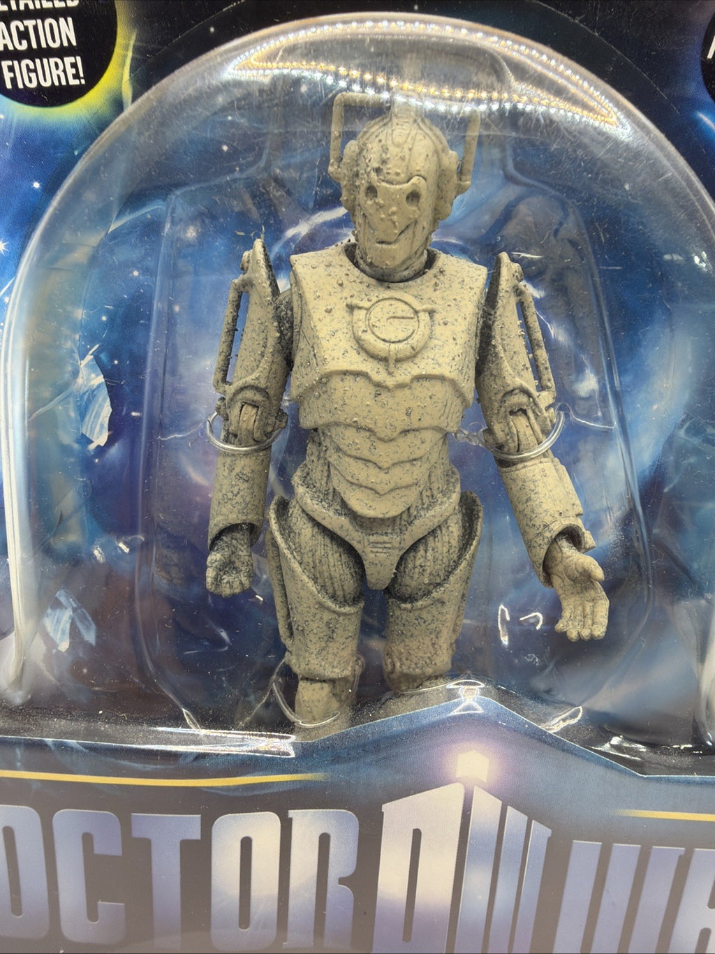 DOCTOR WHO SERIES 5 UNDERHENGE CYBERMAN ACTION FIGURE 11TH DR ERA RARE .,,..1
