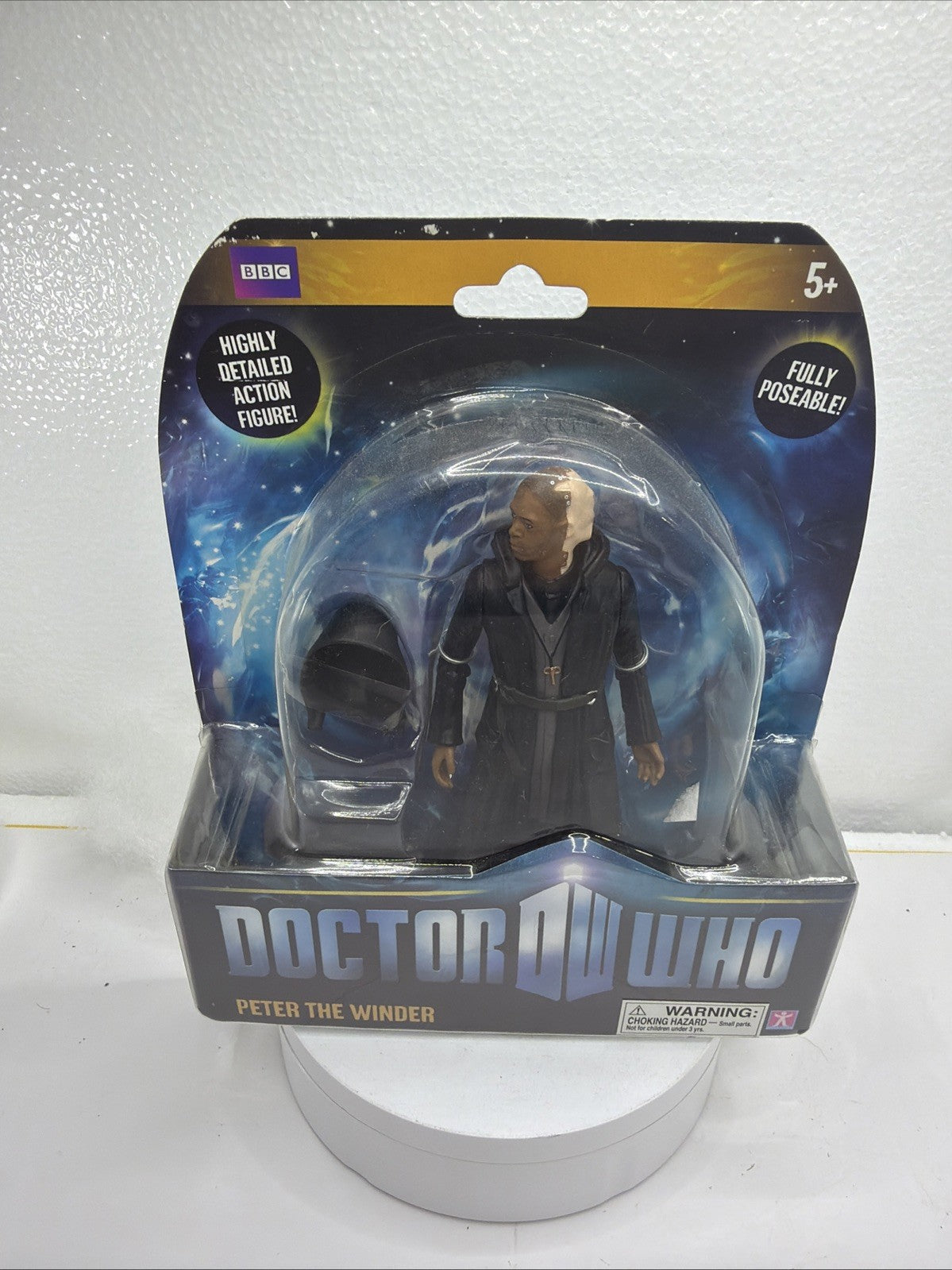 RARE BBC Doctor Who 5" Peter The Winder Action Figure NEW USA STOCK4
