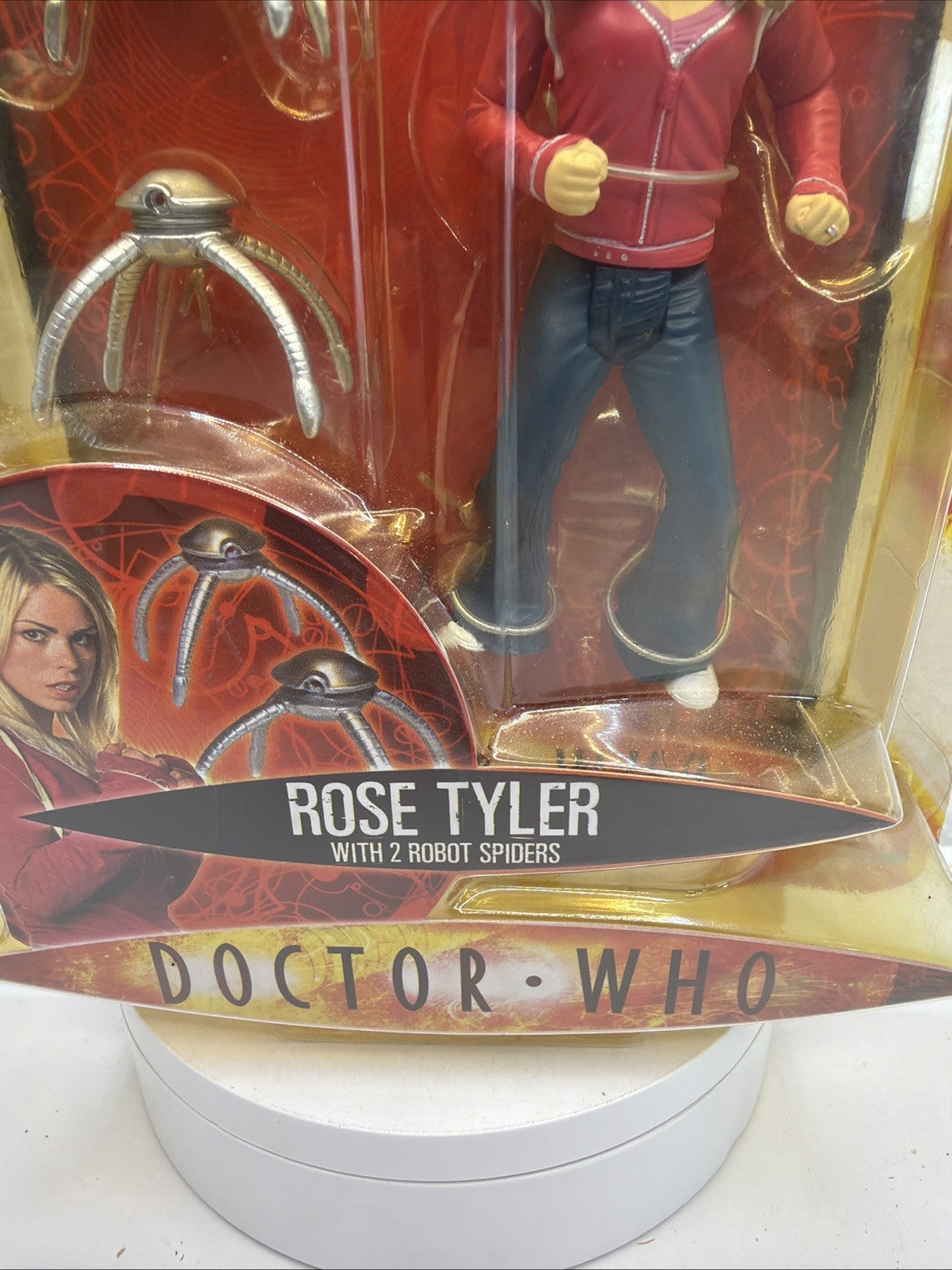 BBC Doctor Who- 10th Doctor- Rose Tyler w/Robot Spiders Action Figure- Series 11