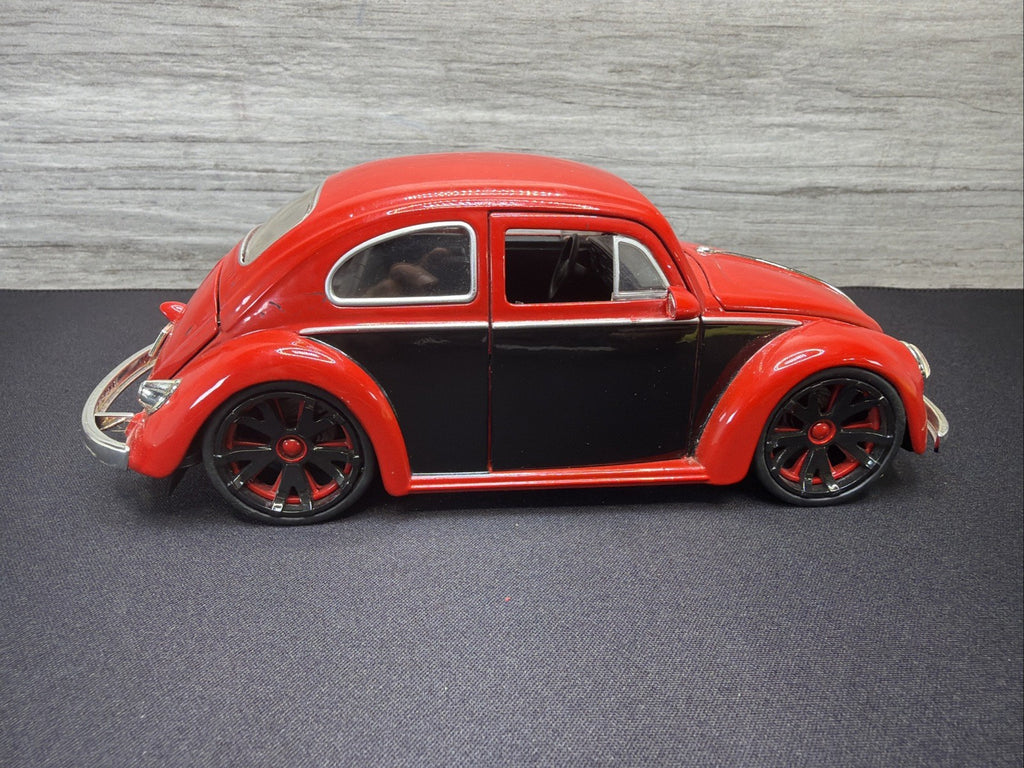Jada Toys Big Time Kustoms 1959 VW Beetle 1:24 Diecast Red Black No. 923770