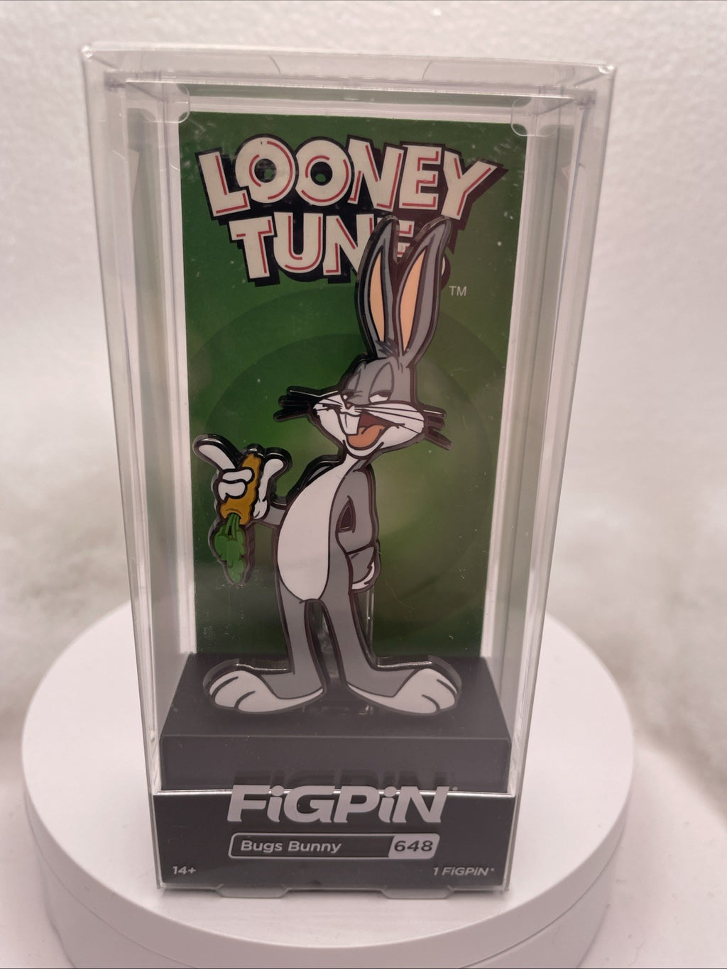 FiGPiN   Bugs Bunny #648   Looney Tunes   Brand New0