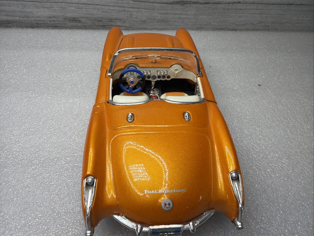 MAISTO Pro Rodz 1:24 SCALE 1957 CORVETTE CONVERTIBLE Orange Chevrolet6
