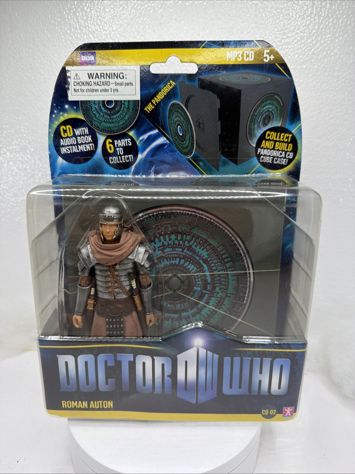 Doctor Who Roman Auton Action Figure The Pandorica Collect   New Sealed CD 020