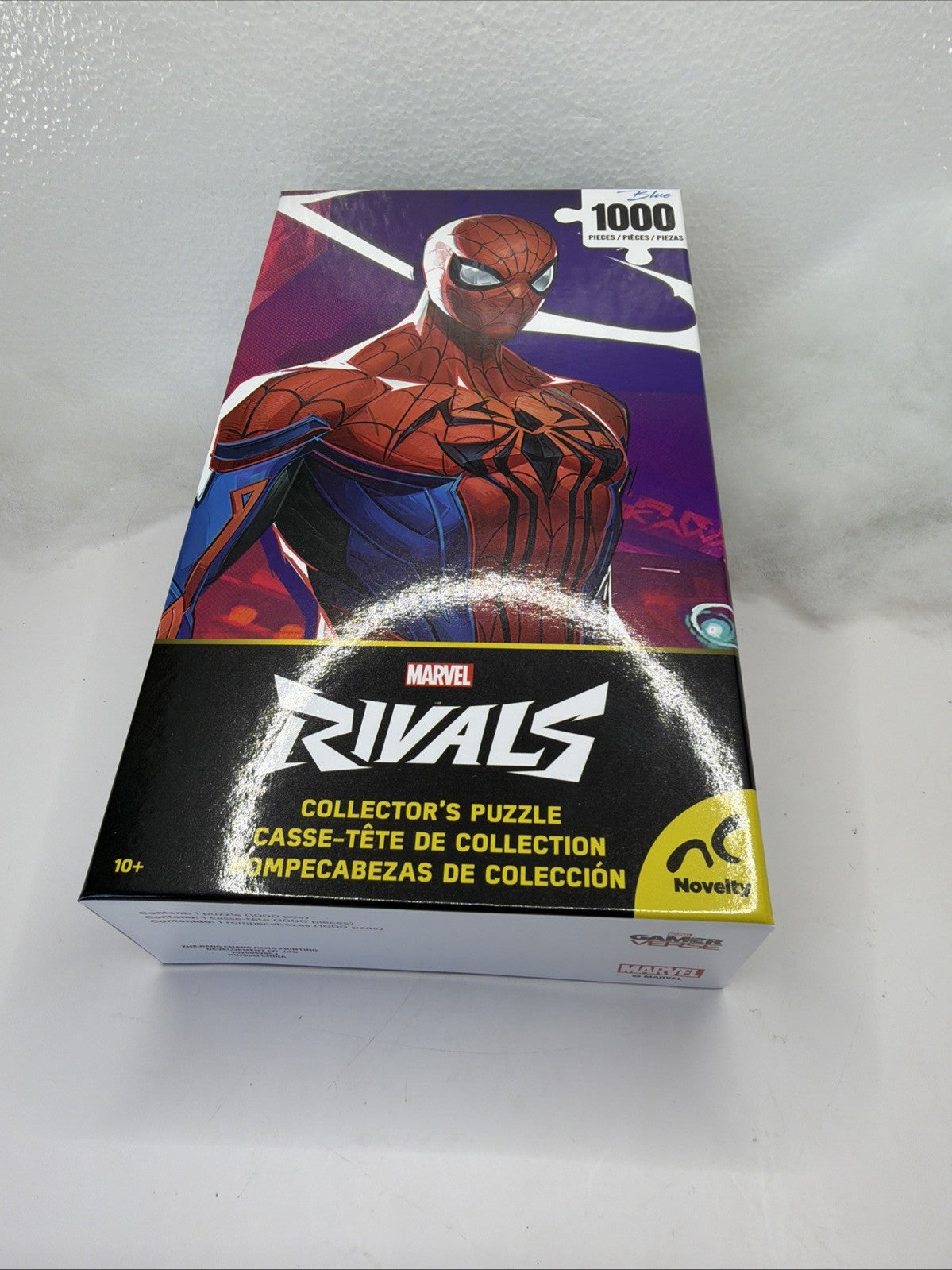 Marvel Rivals Spiderman 1000 Pieces Puzzle New Sealed Bag Collectors 19x24 Inch4
