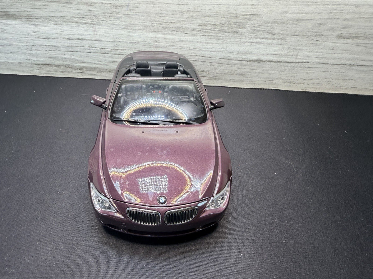 RARE Welly 1/18 BMW 645Ci Die-cast Car Model Collection burgundy No Box5