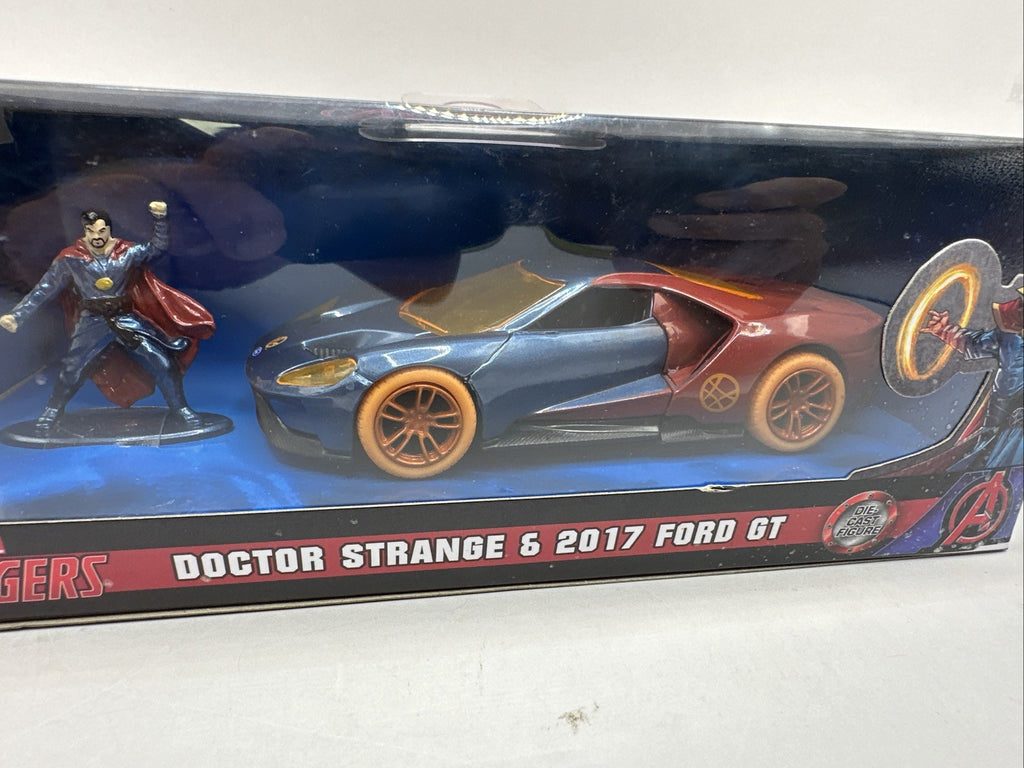 Jada Marvel Avengers Doctors Strange and 2017 Ford GT 1/32 New In Box2