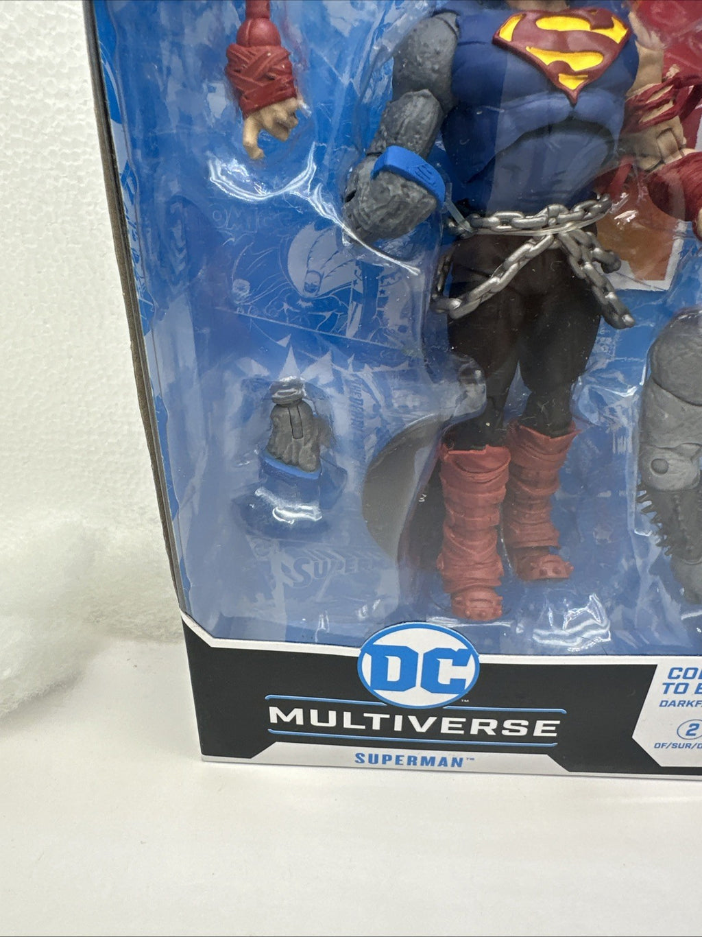McFarlane Toys DC Multiverse Darkfather SUPERMAN Dark Nights Death Metal Figure4