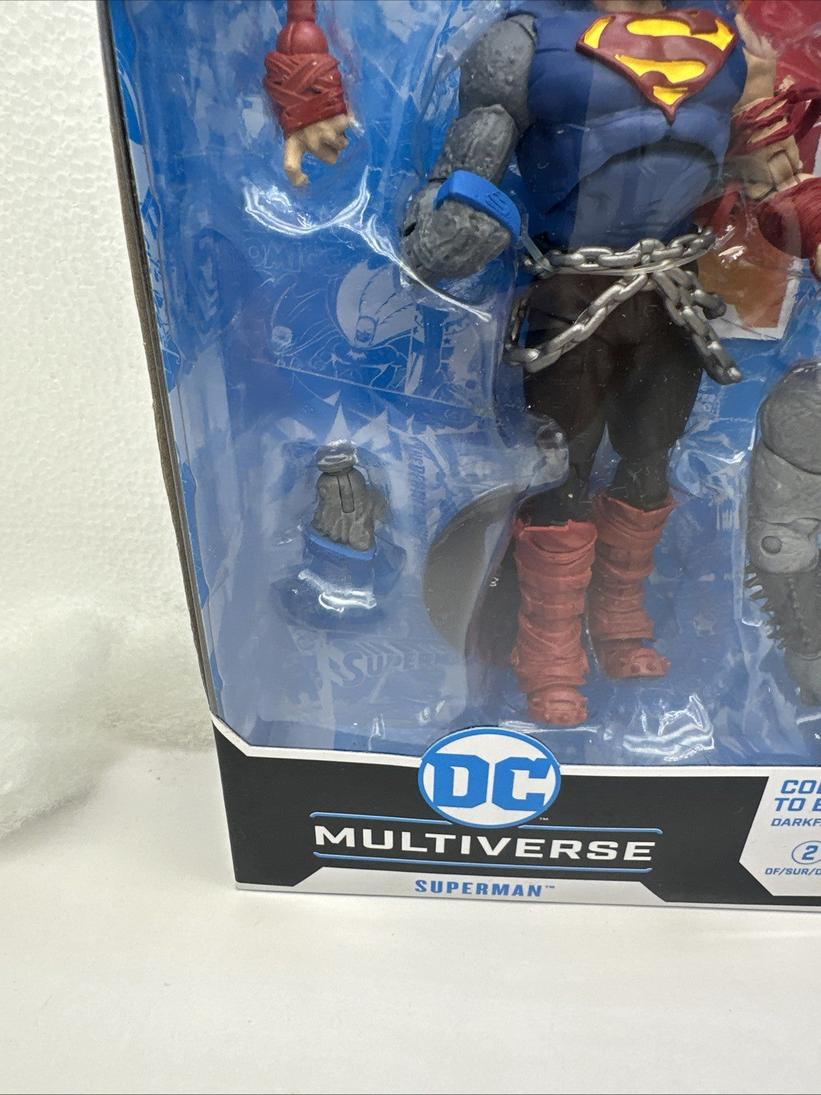 McFarlane Toys DC Multiverse Darkfather SUPERMAN Dark Nights Death Metal Figure4