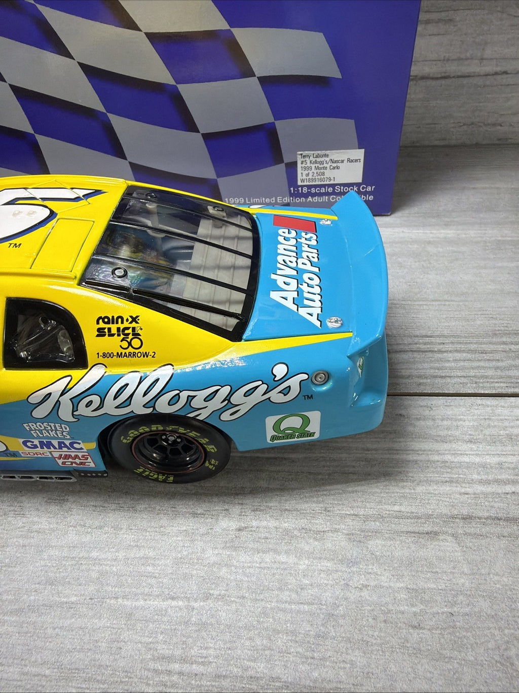 1/18 Terry Labonte #5 Kellogg's NASCAR Racers 1999 Monte Carlo 1 Of 2,508  NEW9