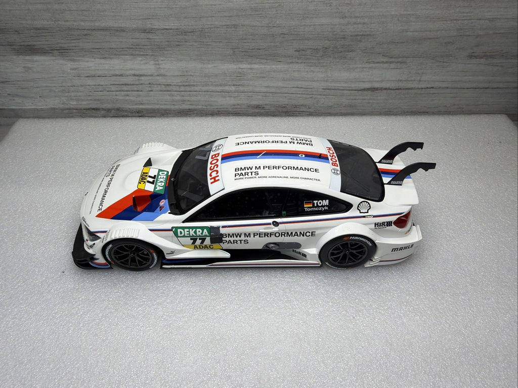 BMW M4 DTM #77 Tomczyk 2015 1:18 Norev BMW M Performance Dealer Model  READ!!!7