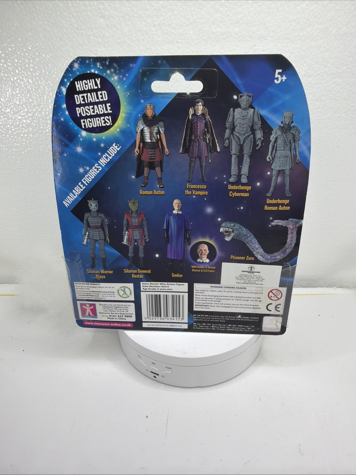 Doctor Who: Silurian Warrior Alaya Figure, Series 5, New RARE USA SEALED4