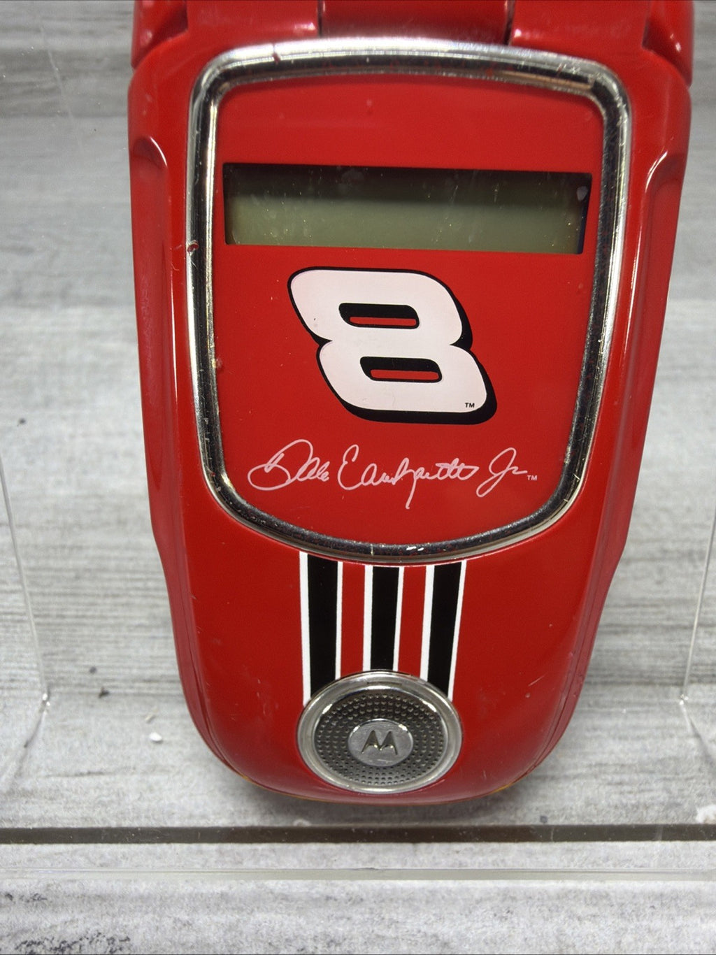 Vintage Motorola Nextel NASCAR #8 Dale Earnhardt Jr Cell Phone i736 Untested2