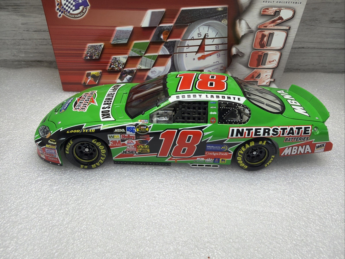 #18 Bobby Labonte Interstate Batteries 2004 Happy Fathers Day 1:24  New 1/39721
