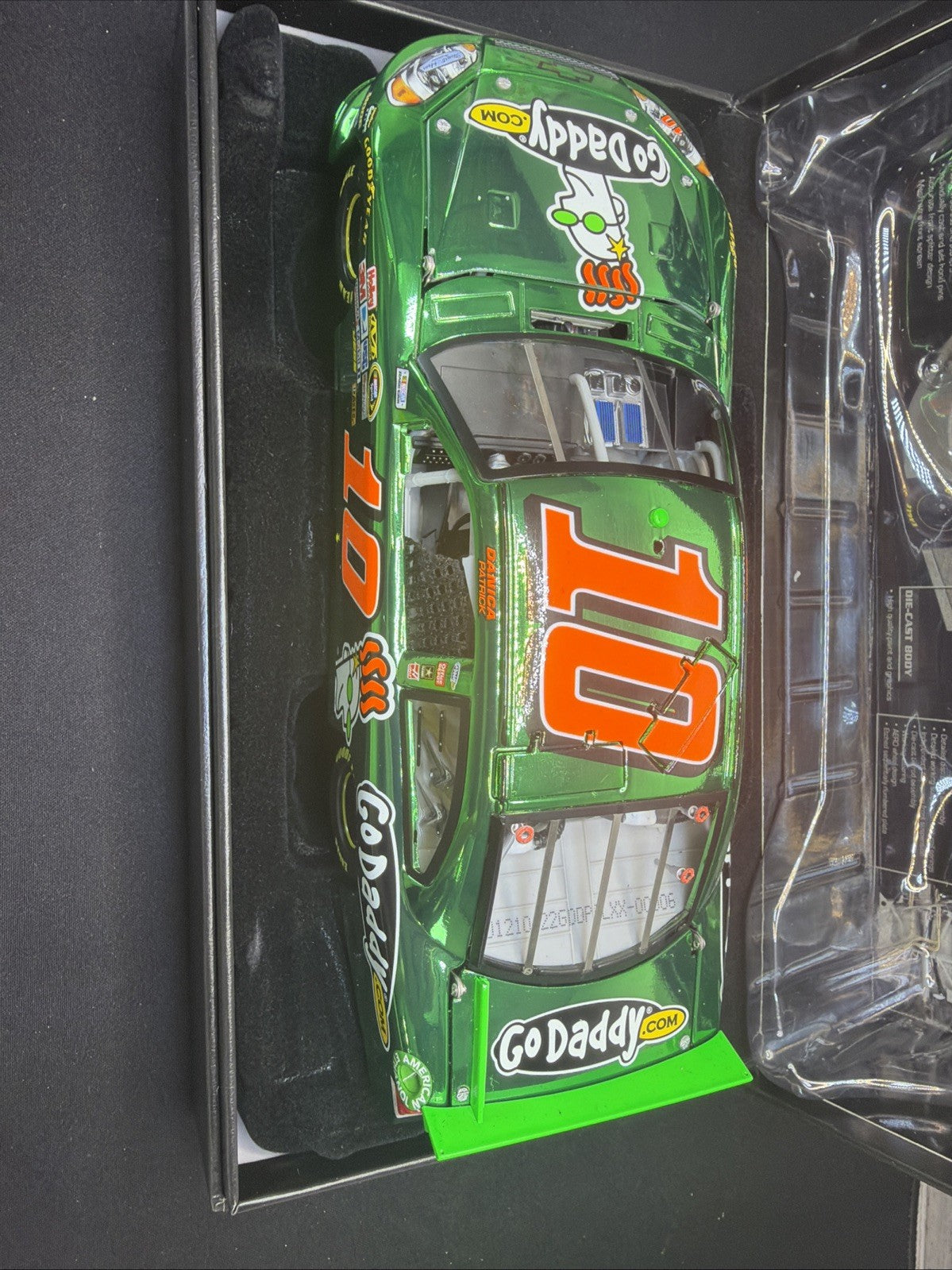 Danica Patrick #10 GoDaddy Peeker 2012 Impala  Color Chrome RCCA ELITE 06/48 New5