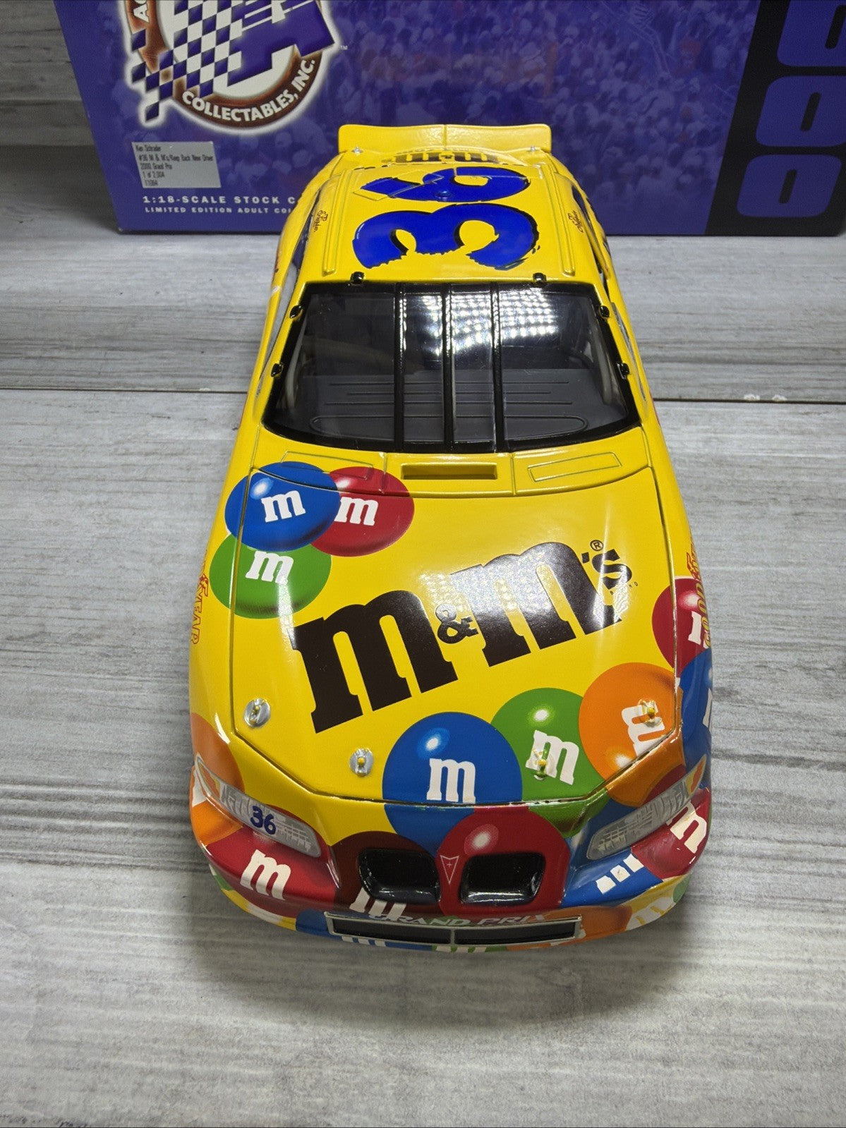 2000 Ken Schrader Action #36 M&M's Keep Back New Driver Pontiac 1:18 1/2004 Rare4