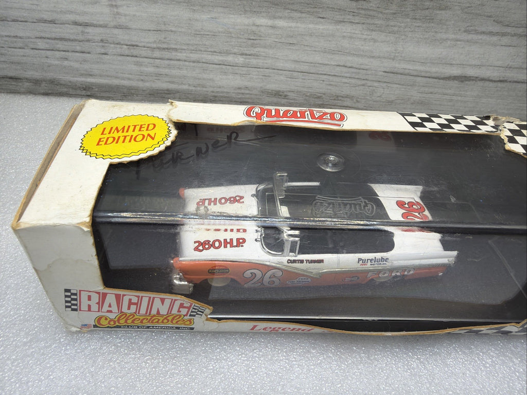 Curtis Turner #26 Ford Convertable Quartzo Legend Series  1/43rd Signed Read1