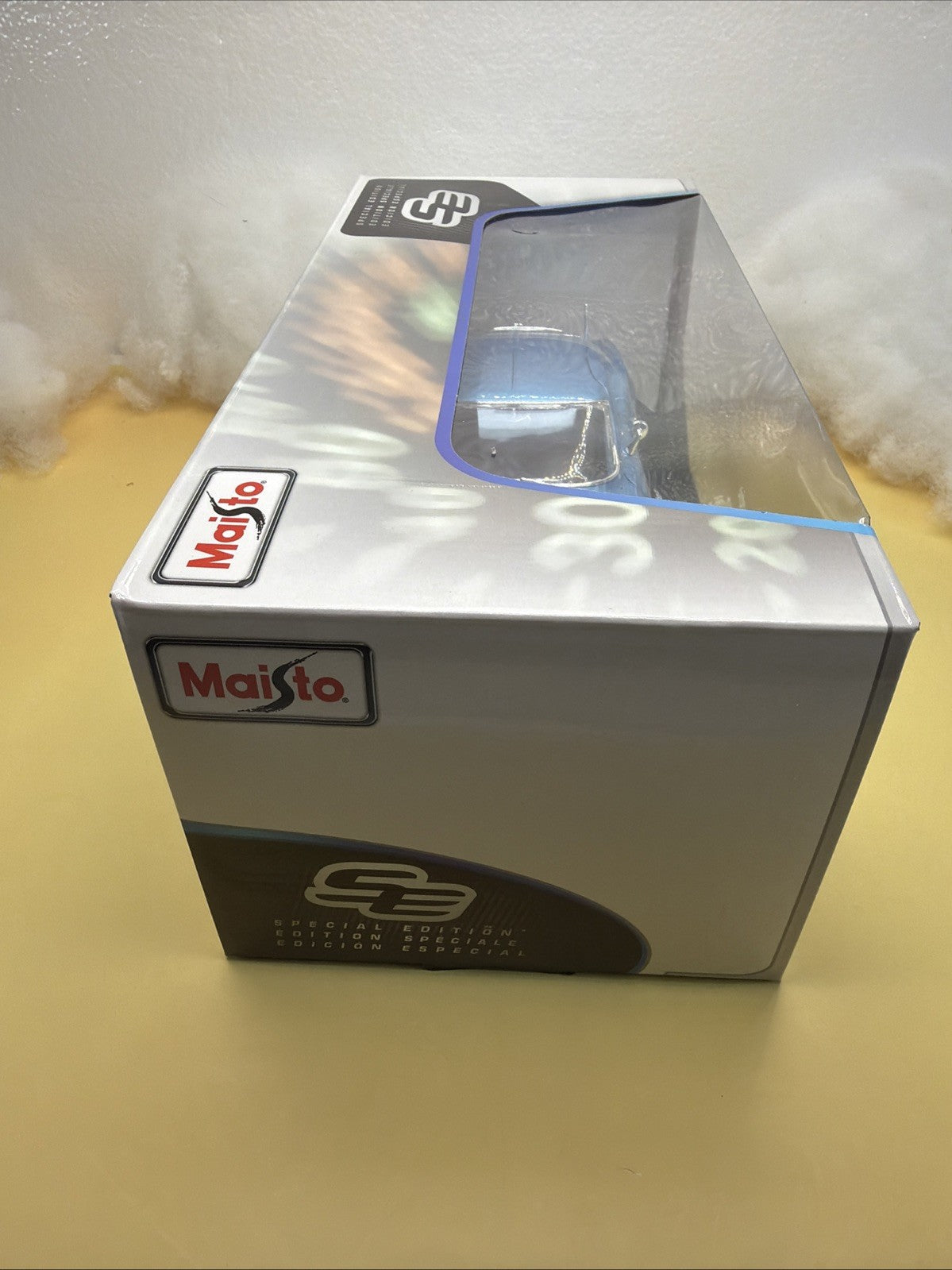 Maisto Special Edition 1:18 Diecast 1965 Chevrolet Corvette Blue Car New Sealed5