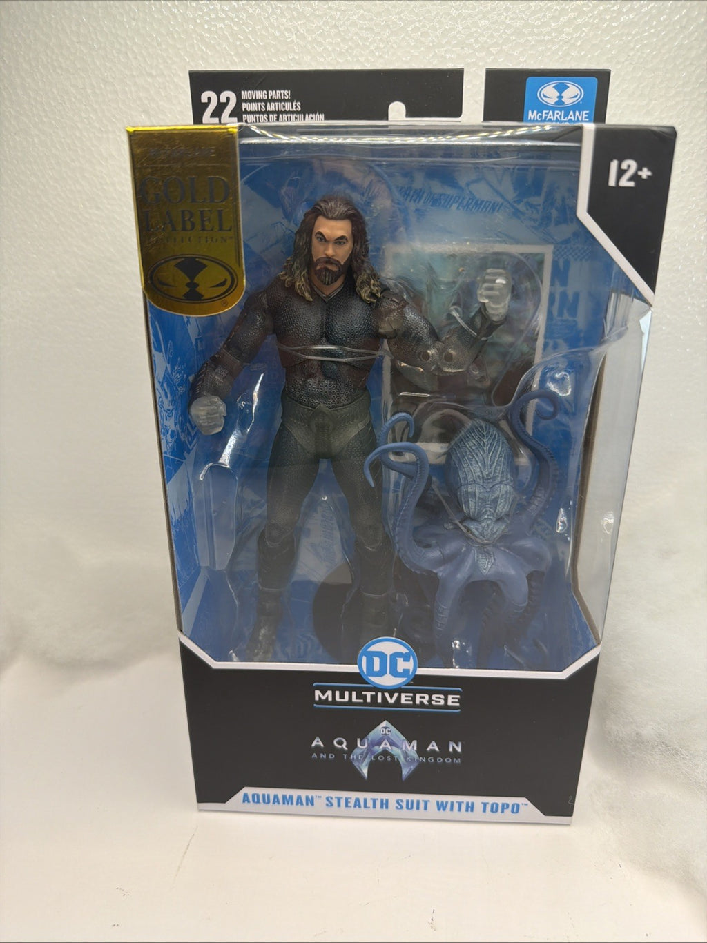 McFarlane DC Multiverse Aquaman Stealth Suit ( Lost Kingdom) Figure New GOLD0