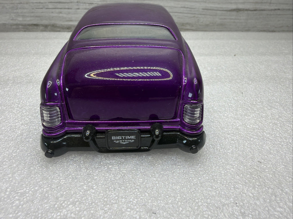 Jada Big Time Kustoms 1:24 Scale Purple 1951 Mercury Black Flames Nice No Box4