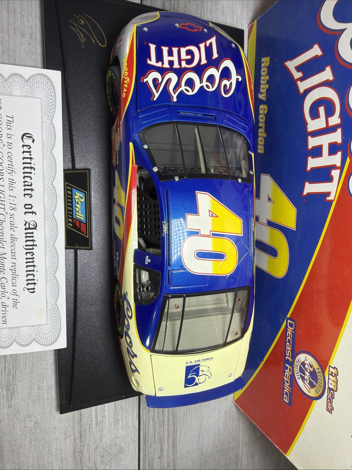 Revell 1997 Robby Gordon #40 Coors Light Monte Carlo 1:18 Scale Diecast 1/50047