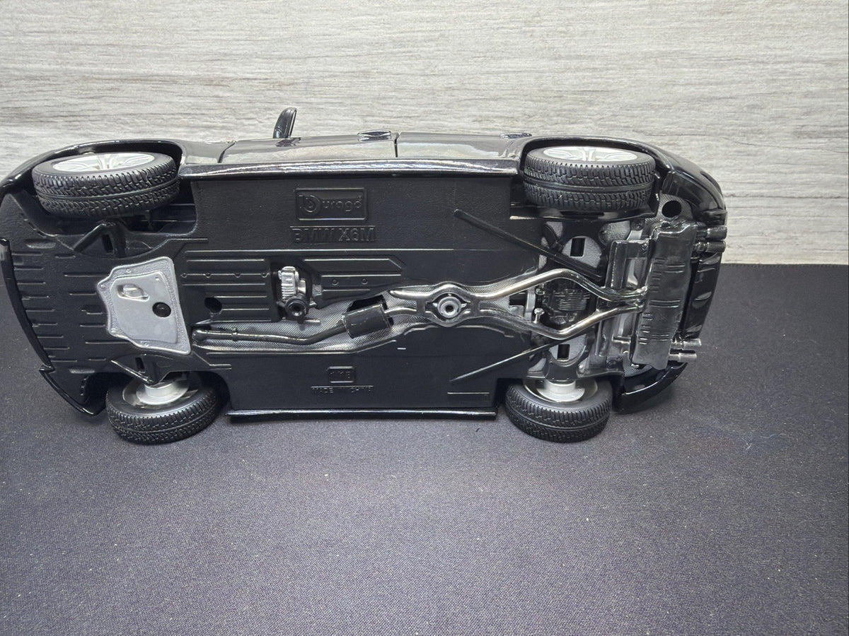 Bburago 1:18 2011 BMW X6 M Black Diecast Nice No Box14