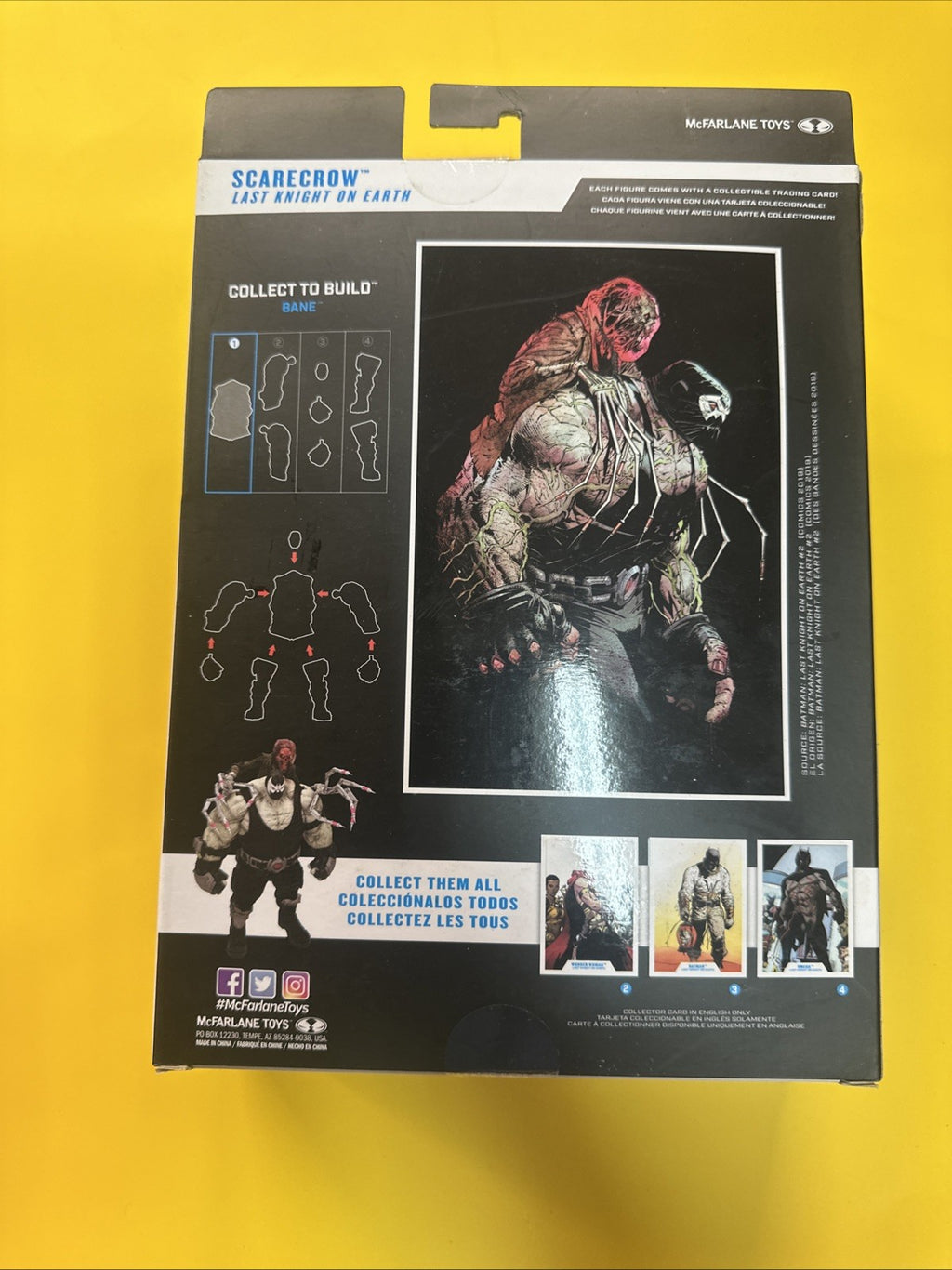 McFarlane DC Multiverse Scarecrow – Last Knight on Earth – Build A Bane   READ6