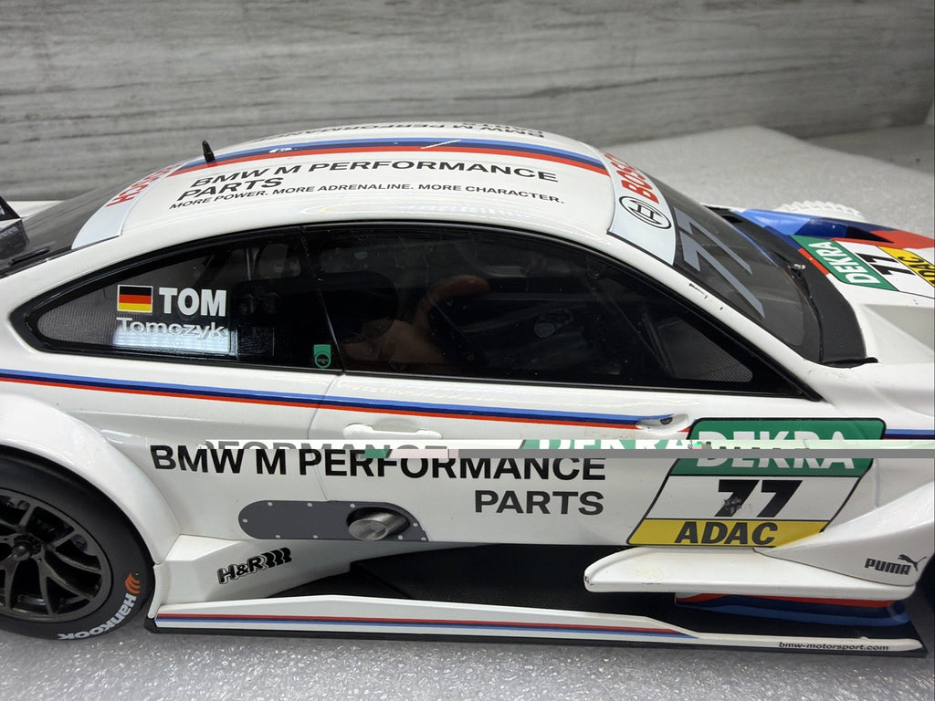 BMW M4 DTM #77 Tomczyk 2015 1:18 Norev BMW M Performance Dealer Model  READ!!!19