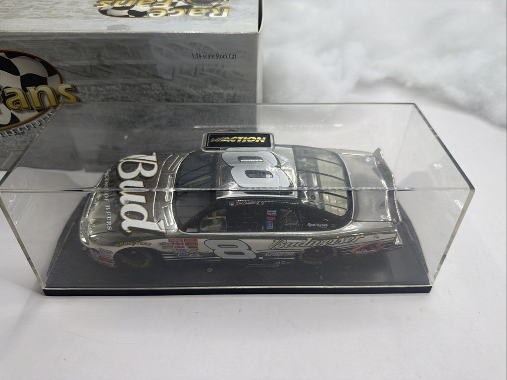 ACTION DALE EARNHARDT JR #8 BUDWEISER 2001 MONTE CARLO PLATINUM 1/24 1 OF 6241