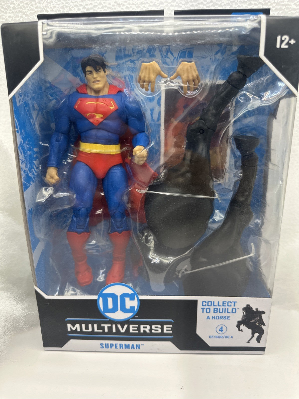 McFarlane DC Multiverse SUPERMAN Batman Dark Night Returns BAF 7" Horse  New0