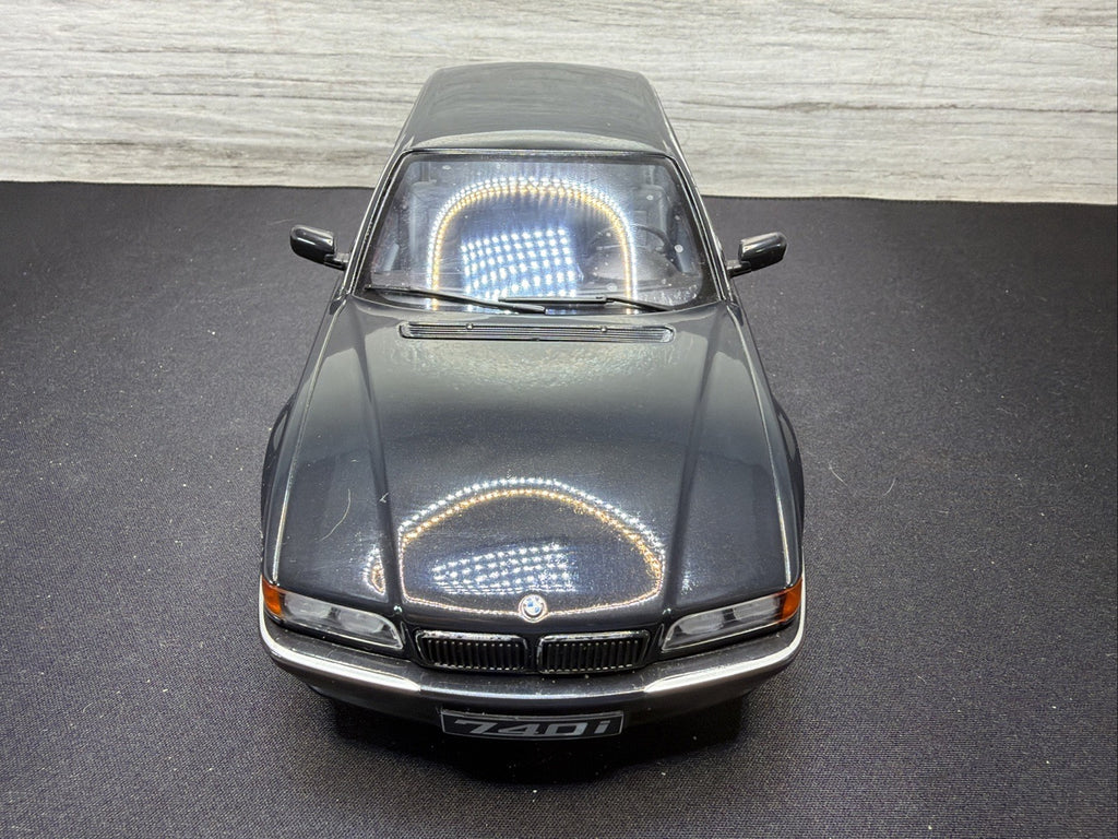 RARE 1:18 KK SCALE 1994 BMW 740i E38 7-series Black  Metallic Diecast  NO BOX4