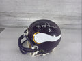 JEFF GEORGE  Signed Minnesota Vikings Mini Helmet NO COA PLEASE READ,AUTHENTIC0