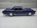 1965 BUICK RIVIERA GRAND SPORT HARD TOP WELLY 24072 1/24 DIECAST CAR BLUE NO BOX0