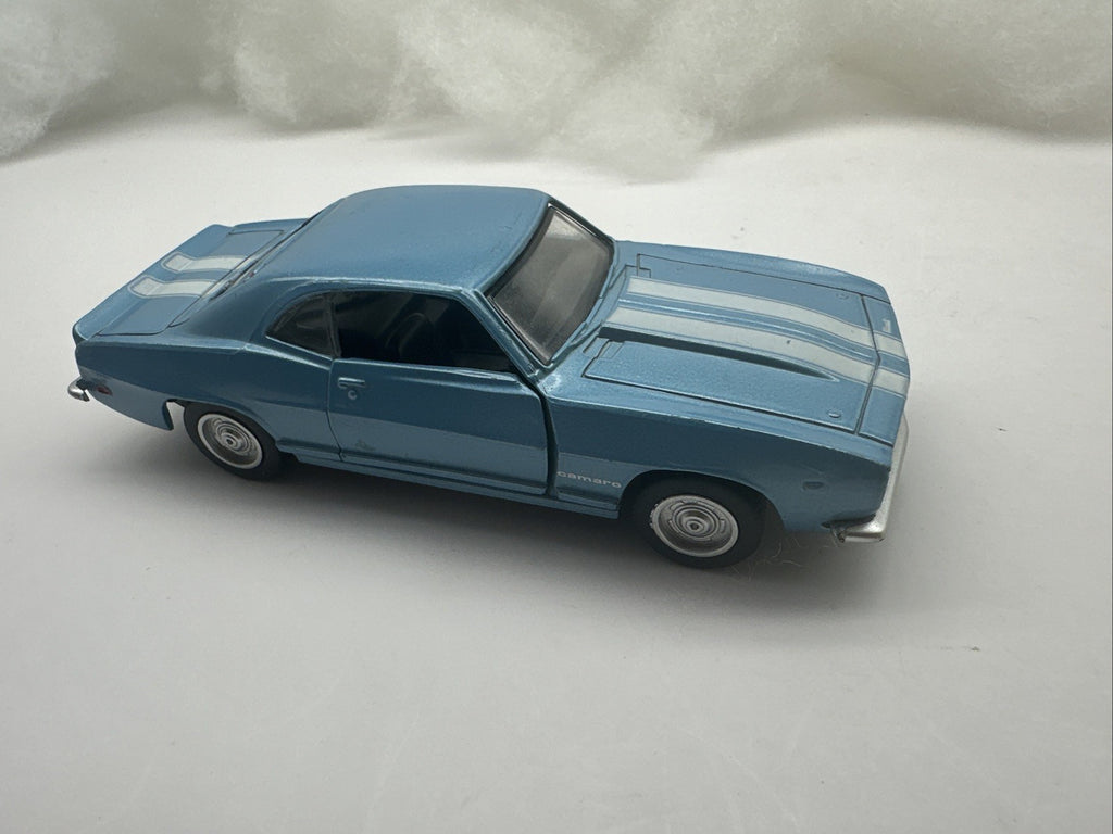 1999 New Ray 1:32 Scale Camaro 1969 Z28 Diecast Car Blue Used Speedy4