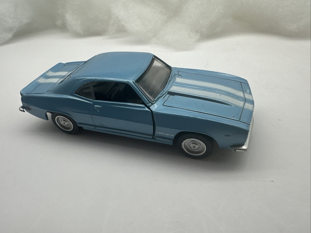 1999 New Ray 1:32 Scale Camaro 1969 Z28 Diecast Car Blue Used Speedy4