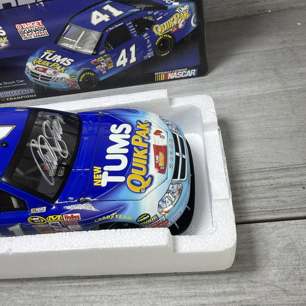Signed Action 1/24 Scale 2008 Reed Sorenson #41 Tums Charger 1/558  NIB3