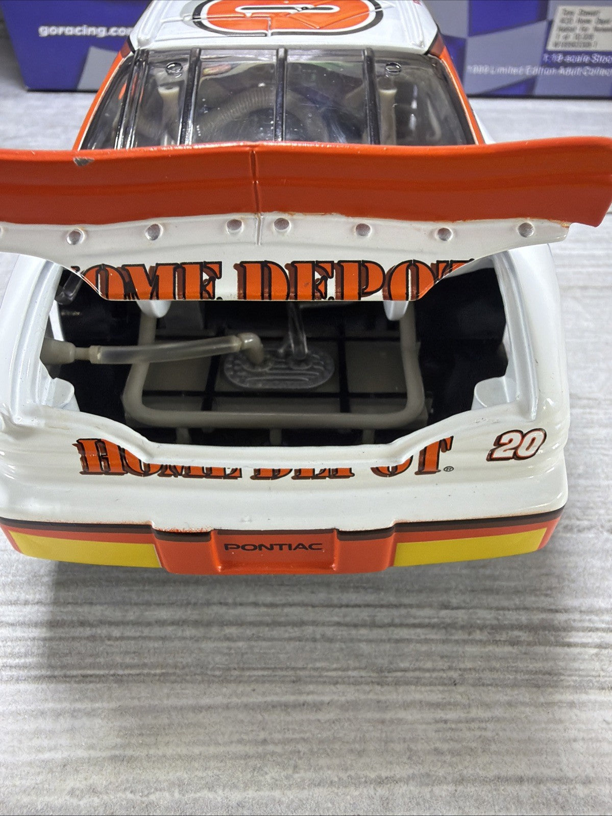 Action 1999 Habitat for Humanity , Home Depot 1:18 Pontiac #20 Tony Stewart  New10