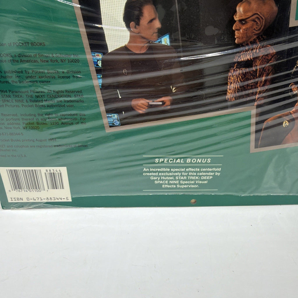 Genuine Sealed Vintage Star Trek  1995  Calendars Lot Of 213