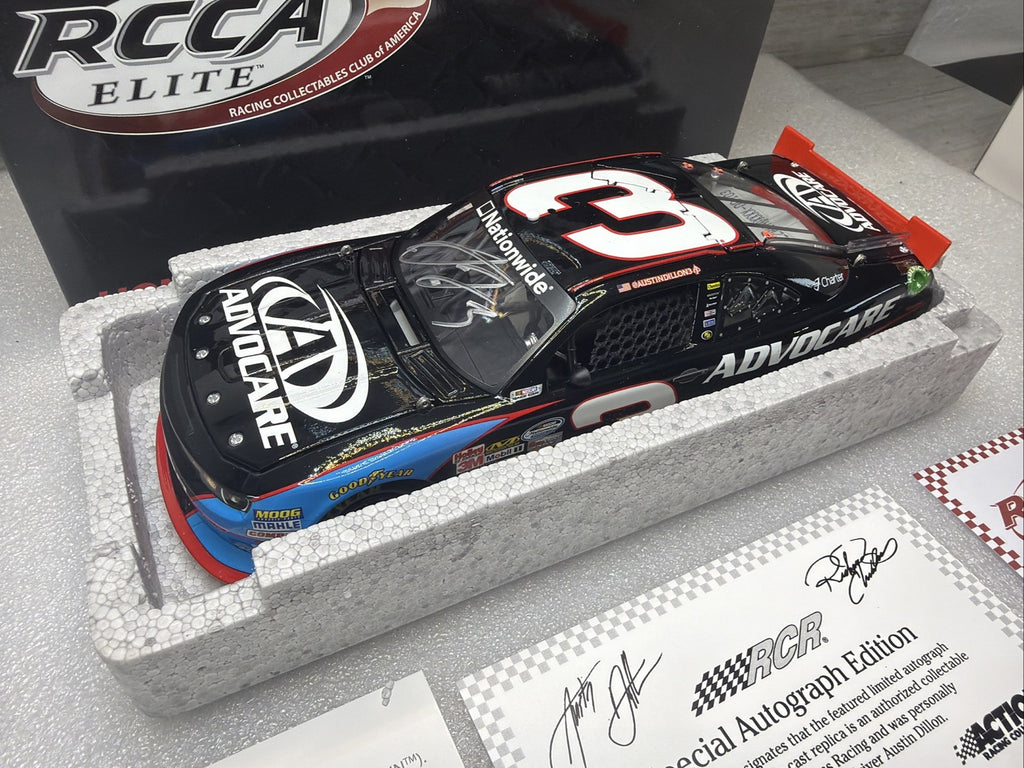 2012 RCCA ELITE Austin Dillon Advocare 1/24 Signed 103/300 W/COA NEW3