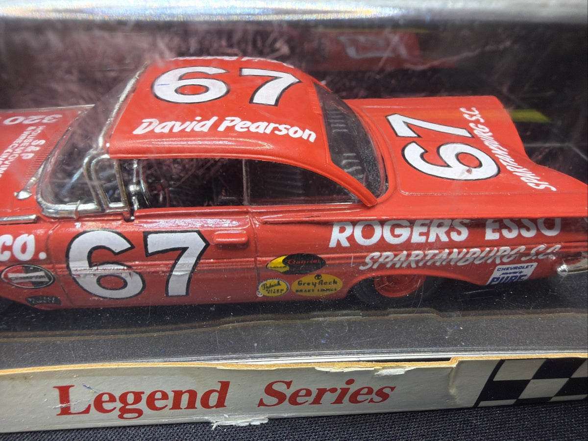 David Pearson #67 Rogers Esso 1959 Nascar Diecast 1 43 by Quartzo. Box Damage8