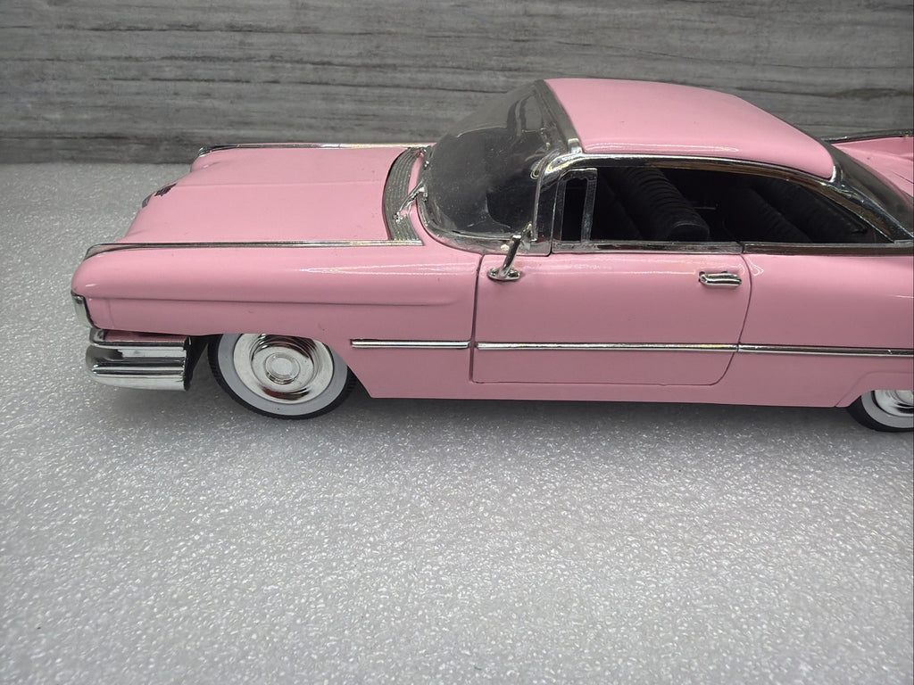 Jada, 1959 Cadillac Deville, Pink, 1:24 Diecast Car W Opening Doors Nice No Box10