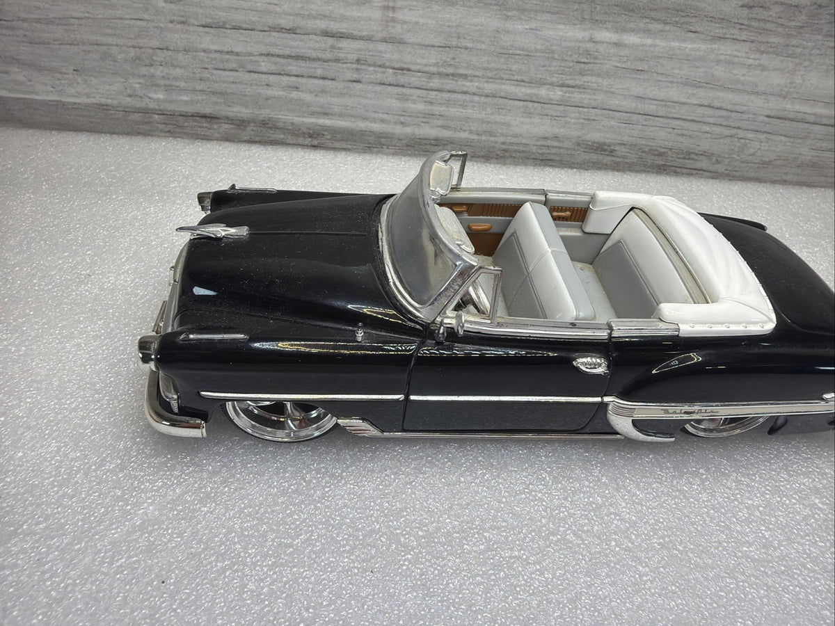 Jada Toys Dub Street Low 1:24 Scale BLACK 1953 Chevy Bel Air Convertible  NO BOX9