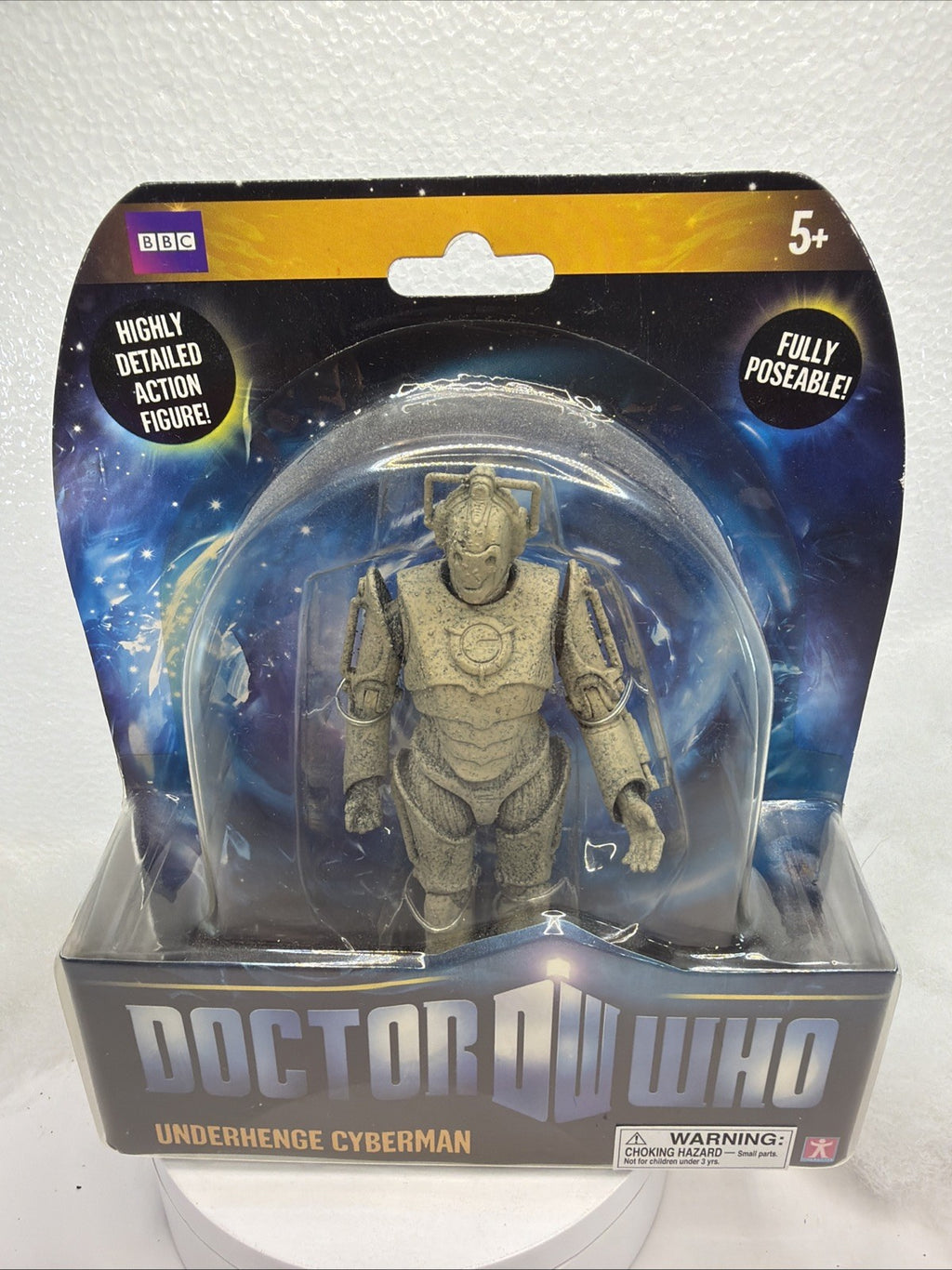 DOCTOR WHO SERIES 5 UNDERHENGE CYBERMAN ACTION FIGURE 11TH DR ERA RARE .,,..3