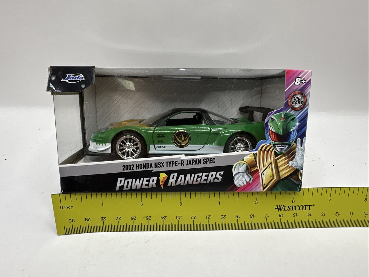 Power Rangers 2002 Honda NSX Type R Japan Spec die cast car New  Jada0