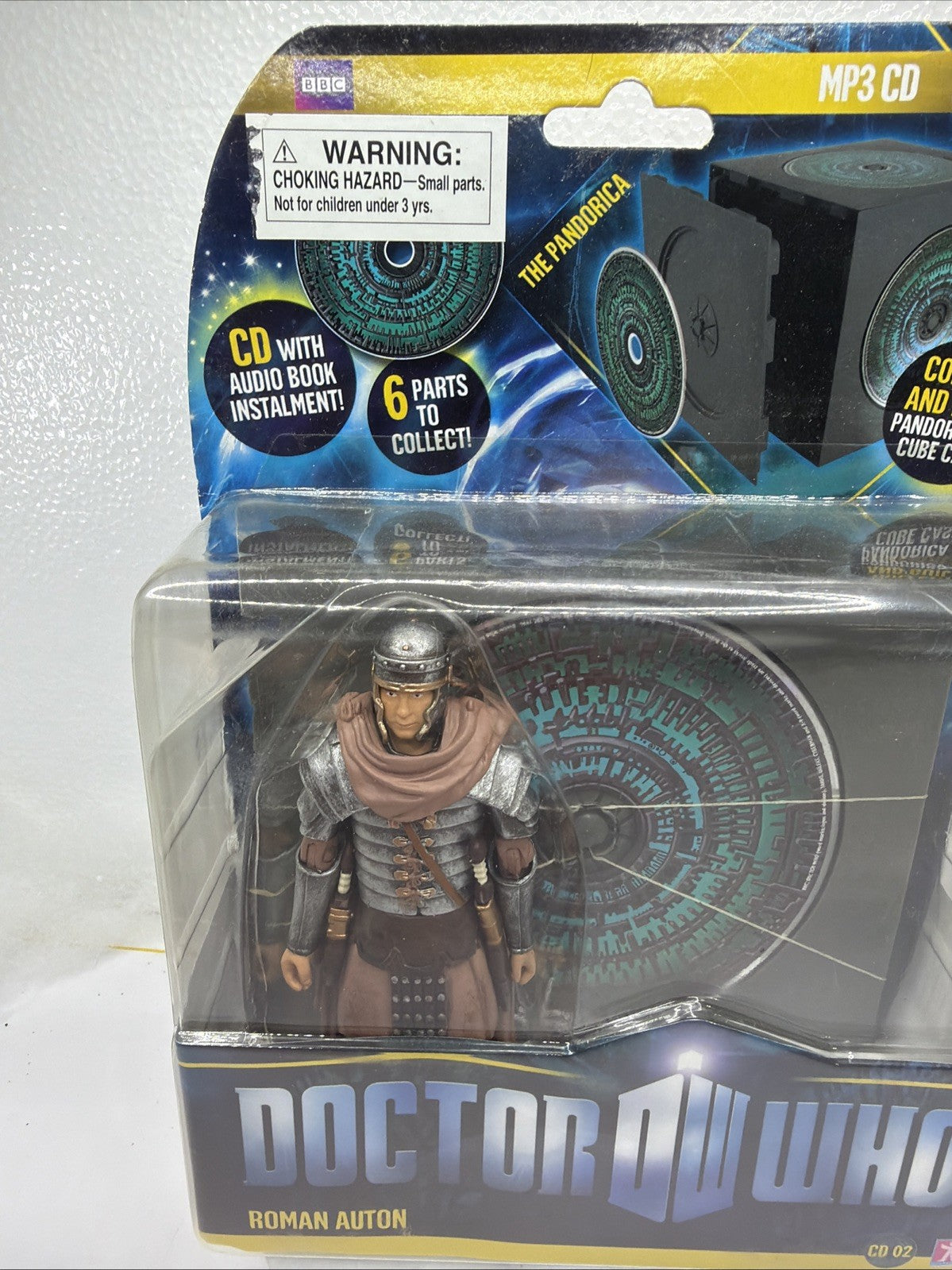 Doctor Who Roman Auton Action Figure The Pandorica Collect   New Sealed CD 021